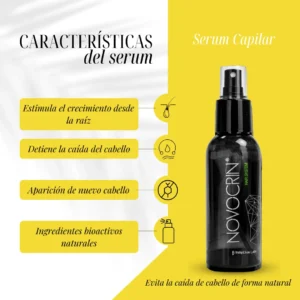 Características Serum crecimiento NOVOCRIN